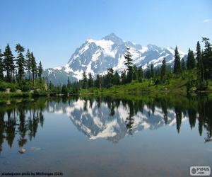 Puzzle Mount Shuksan, Ουάσιγκτον