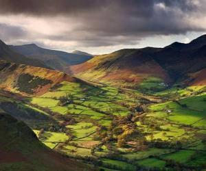 Puzzle Newlands Valley, Cumbria, Αγγλία