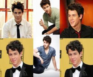 Puzzle Nick Jonas ηθοποιός και τραγουδιστής των Ηνωμένων Πολιτειών