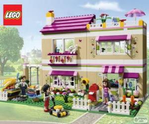 Puzzle Olivia's house, Lego Friends