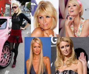 Puzzle Paris Hilton είναι μια κοσμική, συγγραφέας, μοντέλο, ηθοποιός, σχεδιαστής και τραγουδιστής.