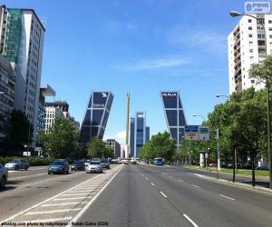 Puzzle Paseo de la Castellana, Μαδρίτη