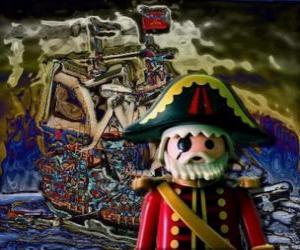 Puzzle Playmobil Pirate