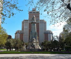 Puzzle Plaza de España, Μαδρίτη