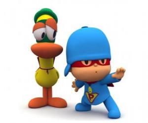 Puzzle Pocoyo με Pato