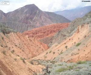 Puzzle Quebrada de Humahuaca, Jujuy, Αργεντινή