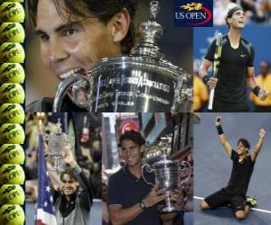 Puzzle Rafael Nadal 2010 ΗΠΑ Open πρωταθλητής