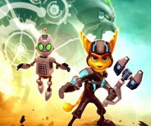 Puzzle Ratchet και Clank ρομπότ