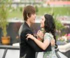 Τρόι Μπόλτον (Zac Efron) που χορεύουν στο Montez Gabriella (Vanessa Hudgens)