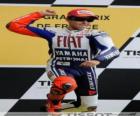 Jorge Lorenzo στο βάθρο