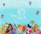 Η Winx Club συγκεντρώνει pixies της ή νεράιδα μίνι