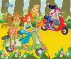 Η Winx Club μοτοσικλέτα