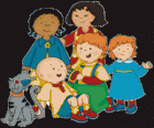 Caillou με φίλους