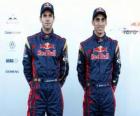 Sebastien Buemi και Alguersuari, Scuderia Toro Rosso F1