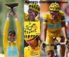 Πρωταθλητής Alberto Contador, το Tour de France 2009