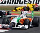 Adrian Sutil - Ινδία Force - Silverstone 2010