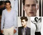 Simon Nessman μοντέλο της καναδικής καταγωγής, αλλά αυστριακή καταγωγή