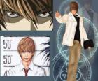 Light Yagami επίσης γνωστή ως Κυρά, ο πρωταγωνιστής της σημείωσης Θανάτου Ανιμέ