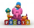 καλύτεροι φίλοι Pocoyo είναι Πάτο, Έλλη, Λούλα και Sleepy Bird