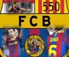 Xavi Hernandez 550 παιχνίδια για Μπαρτσελόνα