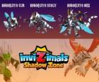 Roboquito Cub, Roboquito Scout, Roboquito Max. Invizimals Shadow Zone. Roboquito είναι το αποτέλεσμα ενός αποτυχημένου πειράματος στη ρομποτική