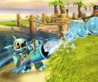 Skylander Gill Grunt, ένα πλάσμα που δεν αφήνει ποτέ δραπετεύσει το θήραμά του. Νερό Skylanders