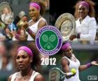 2012 Wimbledon πρωταθλητής Serena Williams