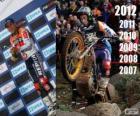 Toni Bou 2012 trial world champion