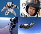 Felix Baumgartner jumping στρατόσφαιρα