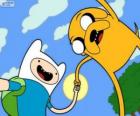 Finn και Τζέηκ, δύο μεγάλες φίλοι από AdventureTime