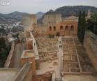 Το Alcazaba de la Αλάμπρα, Γρανάδα, Ισπανία