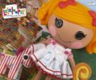 Spot Splatter Splash Lalaloopsy με κατοικίδιο ζώο της, μια ζέβρα