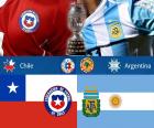 CHI - ARG, τελική Copa America 2015