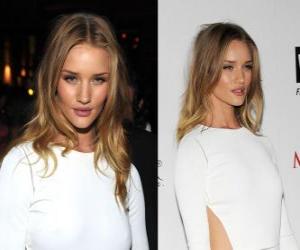 Puzzle Rosie Huntington-Whiteley είναι Βρετανός ηθοποιός και μοντέλο