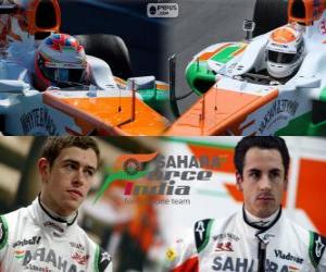 Puzzle Sahara Force India F1 Team 2013