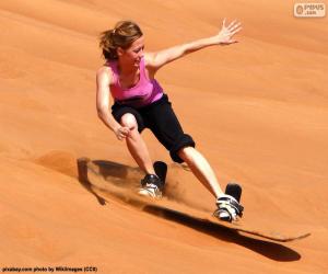 Puzzle Sandboarding