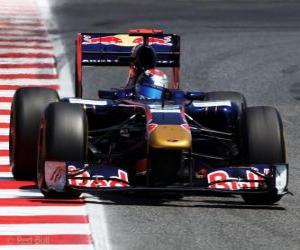 Puzzle Sebastien Buemi - Toro Rosso - Βαρκελώνη 2011