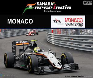 Puzzle Sergio Perez, 2016 Grand Prix του Μονακό