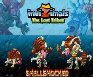 Puzzle Shellshocked, η τελευταία εξέλιξη. Invizimals The Lost Tribes. Μια εκκεντρική μαγικό πλάσμα που ζει μόνη από τις σπηλιές