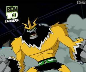 Puzzle Shocksquatch, Ben 10 Omniverse