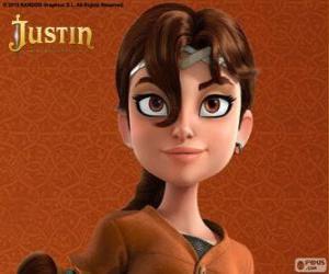 Puzzle Talia είναι το συντροφικό τυχοδιώκτη Justin