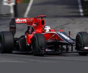 Puzzle Timo Glock - Παναγία - Monza 2010