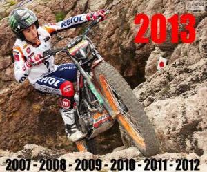 Puzzle Toni Bou 2013 trial world champion