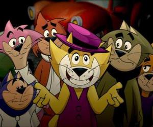 Puzzle Top Cat και τη συμμορία του