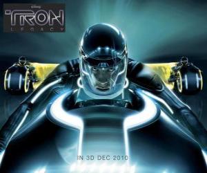 Puzzle Tron: Legacy, Sam Flynn απίστευτη μοτοσυκλέτα που φέρουν