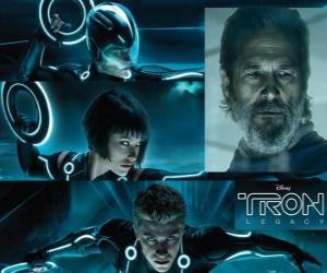 Puzzle Tron: Legacy, κύριοι χαρακτήρες