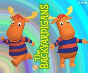 Puzzle Tyrone, η Backyardigans