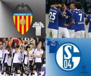 Puzzle UEFA Champions League τελικοί όγδοο του 2010-11, Valencia CF - FC Schalke 04