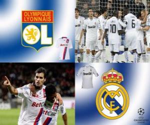 Puzzle UEFA Champions League τελικοί όγδοο του 2010-11, Λυών - Ρεάλ Μαδρίτης