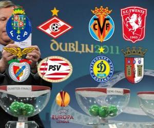 Puzzle UEFA Europa League 2010-11 Προημιτελικά